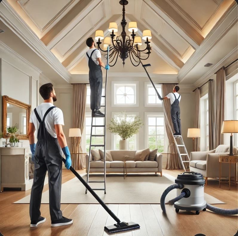 High dusting is an essential service for maintaining a clean, healthy, and visually appealing environment, especially in hard-to-reach areas where dust and debris tend to accumulate over time.